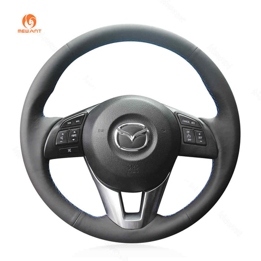 ハンドルカバー マツダ 2 デミオ 3 アセラ 6 アテンザ CX-3 CX3 CX-5 CX5 2012-2017