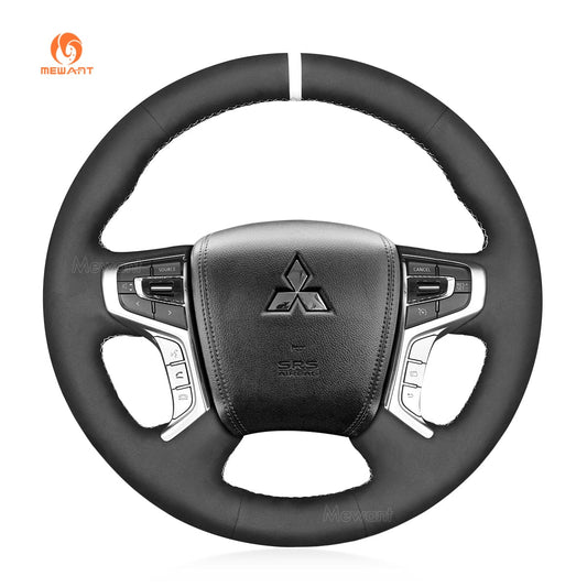 ハンドルカバー 三菱 デリカ d5 パジェロ アウトランダー PHEV L200 ショーグン スポーツ トライトン 2016-2023