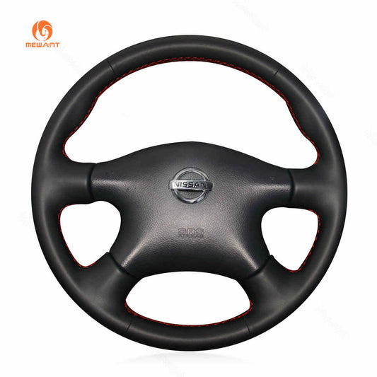 ハンドルカバー 日産 AD ウィンフロード アルメーラ ティーノ エクストレイル プリメーラ テラノ セレナ パスファインダー ブルーバード シルフィ キャラバン エキスパート ピックアップ サニー アベニール ナバラ D22 2002-2012