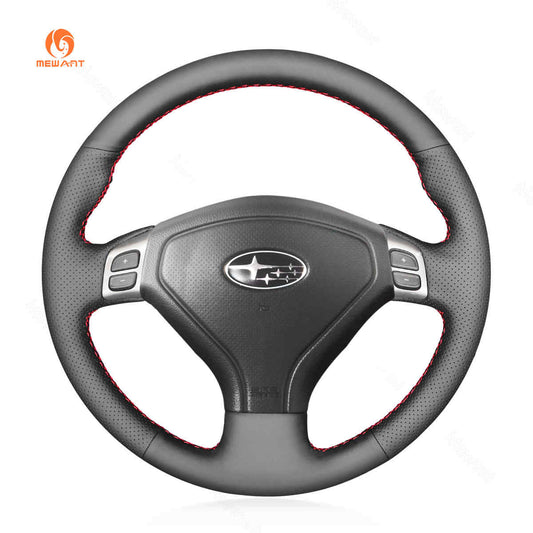 ハンドルカバー スバル アウトバック レガシー フォレスター 2005-2007