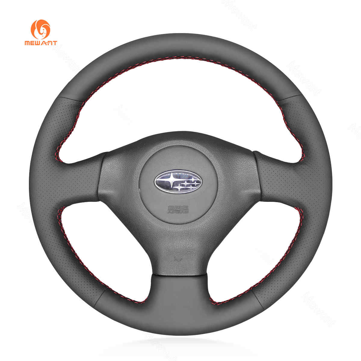 ハンドルカバー スバル インプレッサ WRX STI レガシー アウトバック 2005-2008