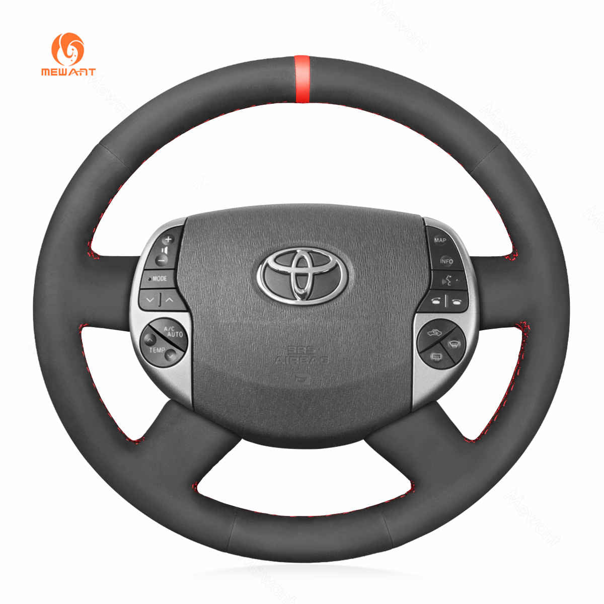 ハンドルカバー トヨタ プリウス XW20 ルーム 2 2003-2011