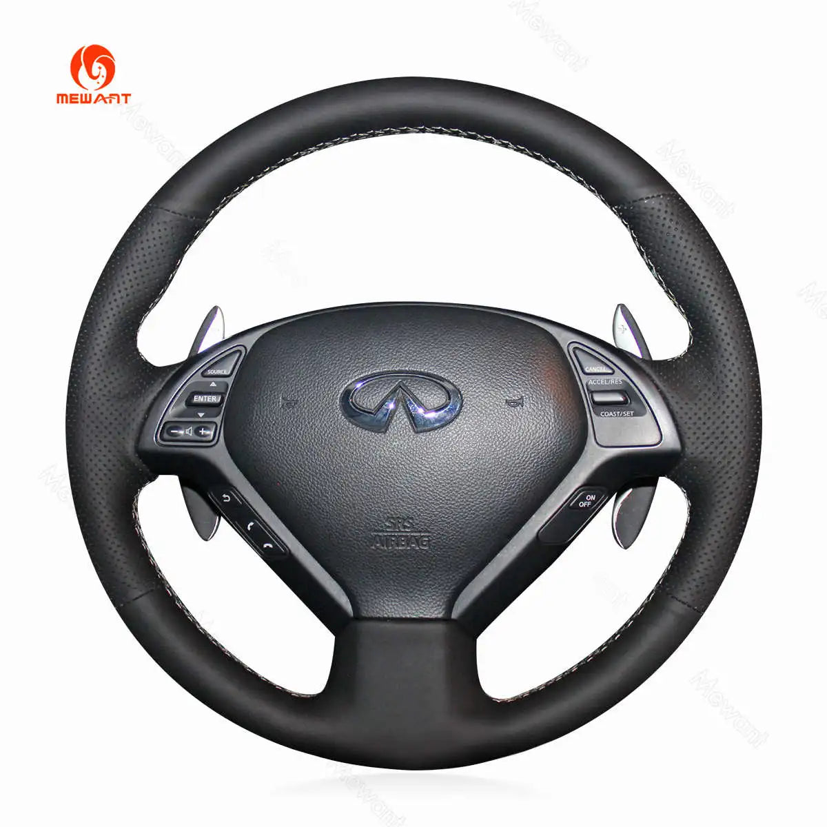 ハンドルカバー インフィニティ G G25 G35 G37 EX EX30 EX35 EX37 Q Q40 Q60 QX50 2008-2018