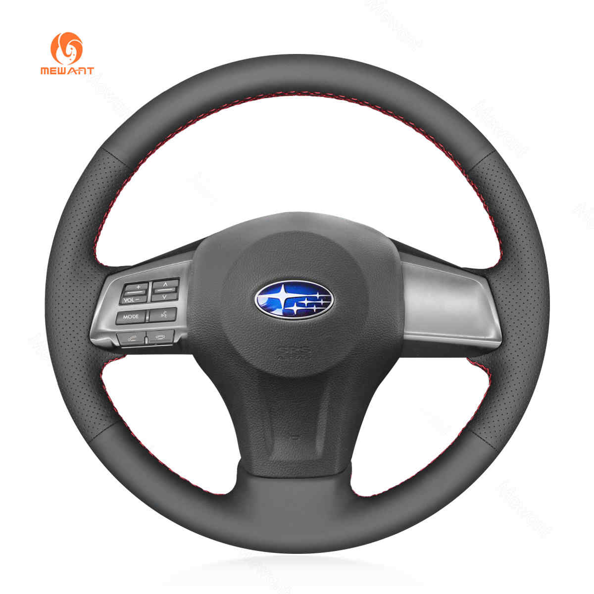 ハンドルカバー スバル インプレッサ レガシー アウトバック XV クロストレック フォレスター ローコンフィギュレーション 2012-2016